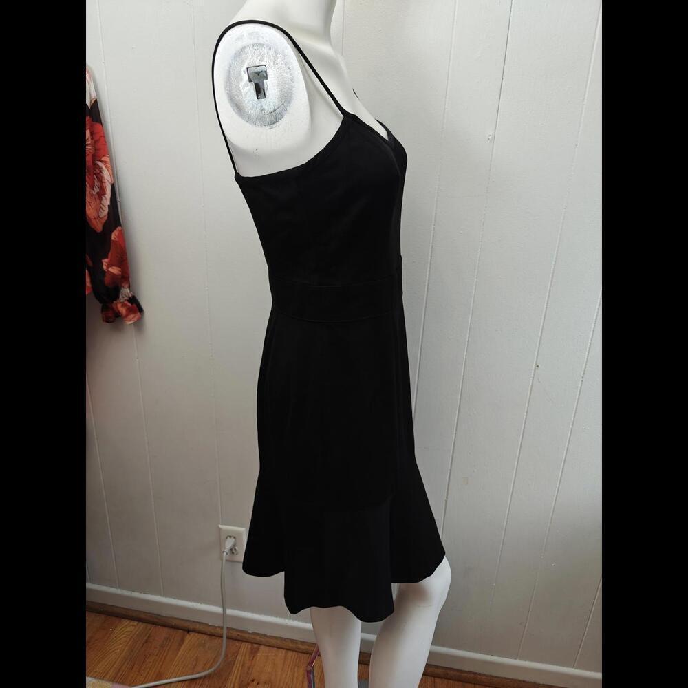 Banana Republic Strappy Lined Black Cocktail Dress - Picture 4 of 8